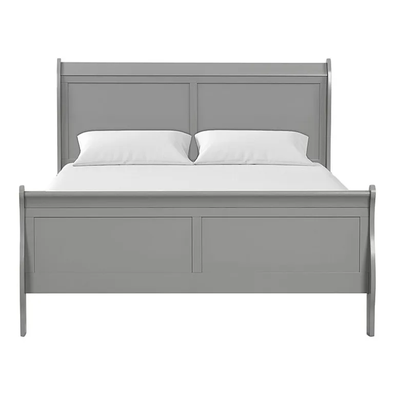 Burkhart Wood Sleigh Bed