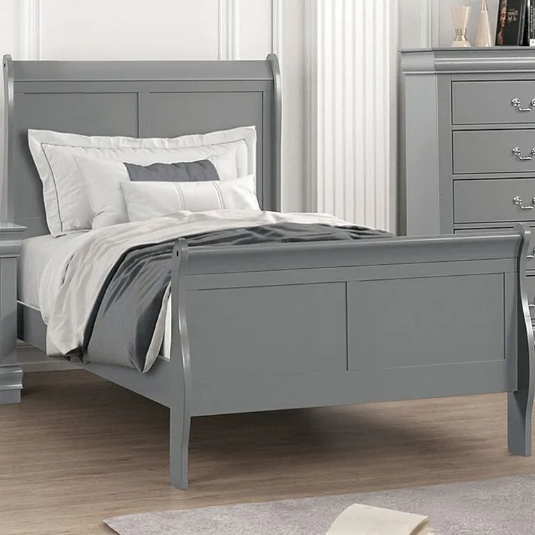 Burkhart Wood Sleigh Bed