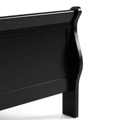 Burkhart Wood Sleigh Bed