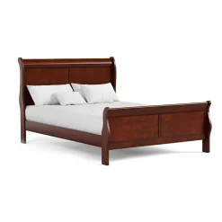 Burkhart Wood Sleigh Bed