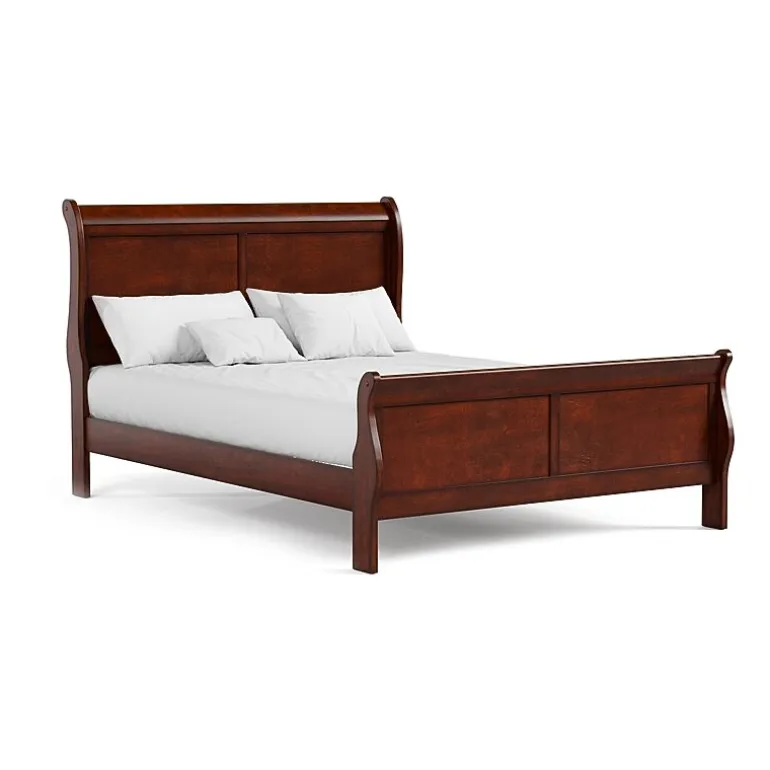 Burkhart Wood Sleigh Bed