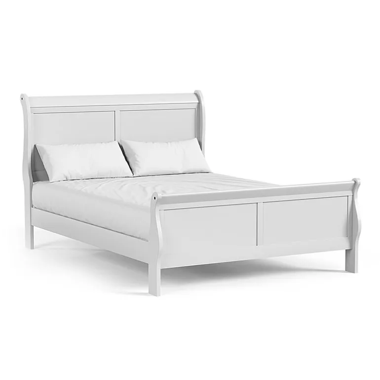 Burkhart Wood Sleigh Bed