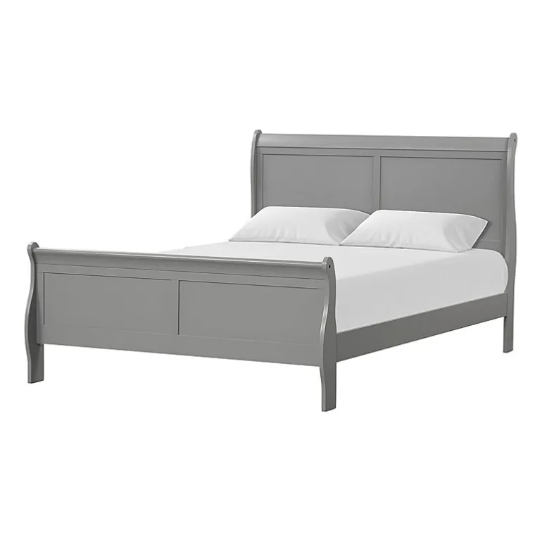 Burkhart Wood Sleigh Bed