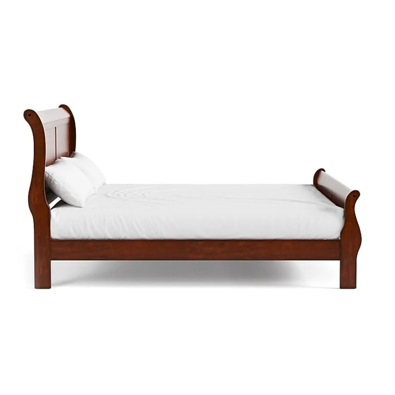 Burkhart Wood Sleigh Bed