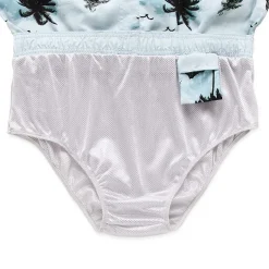 Burnside Mens Drawstring Waist 8" Swim Trunks