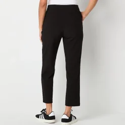 by&by Womens Juniors Slim Mid Rise Ankle Pant