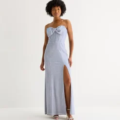by&by Womens Juniors Sweetheart Neck Sleeveless Bodycon Dress