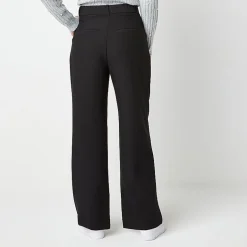 by&by Womens Juniors Wide Leg High Rise Trouser