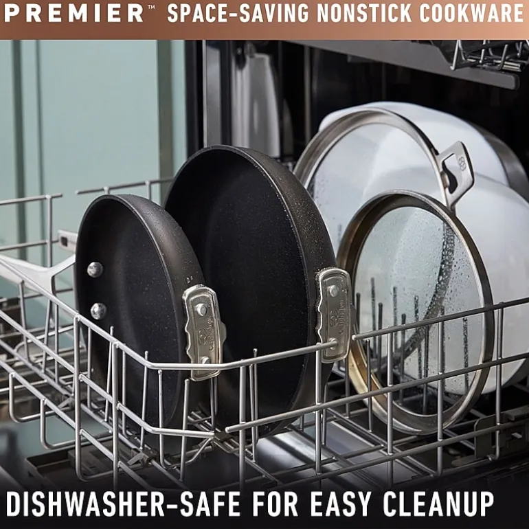 Calphalon Premier Space-Saving Hard Anodized 10-pc. Cookware Set