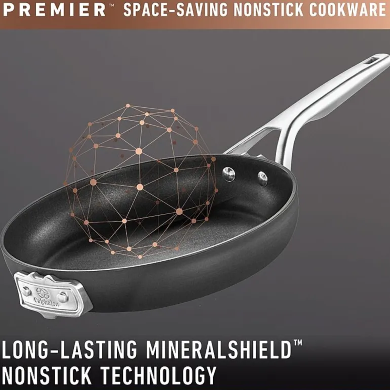 Calphalon Premier Space-Saving Hard Anodized 10-pc. Cookware Set