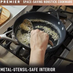 Calphalon Premier Space-Saving Hard Anodized 5-qt. Saute Pan