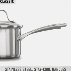 Calphalon Stainless Steel 10-pc. Cookware Set