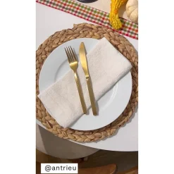 Cambridge Beacon Gold 16-pc. Flatware Set
