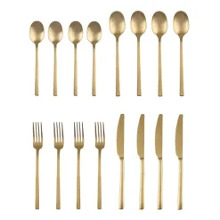 Cambridge Beacon Gold 16-pc. Flatware Set