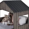 Campsite Twin over Full Loft Bunkbed