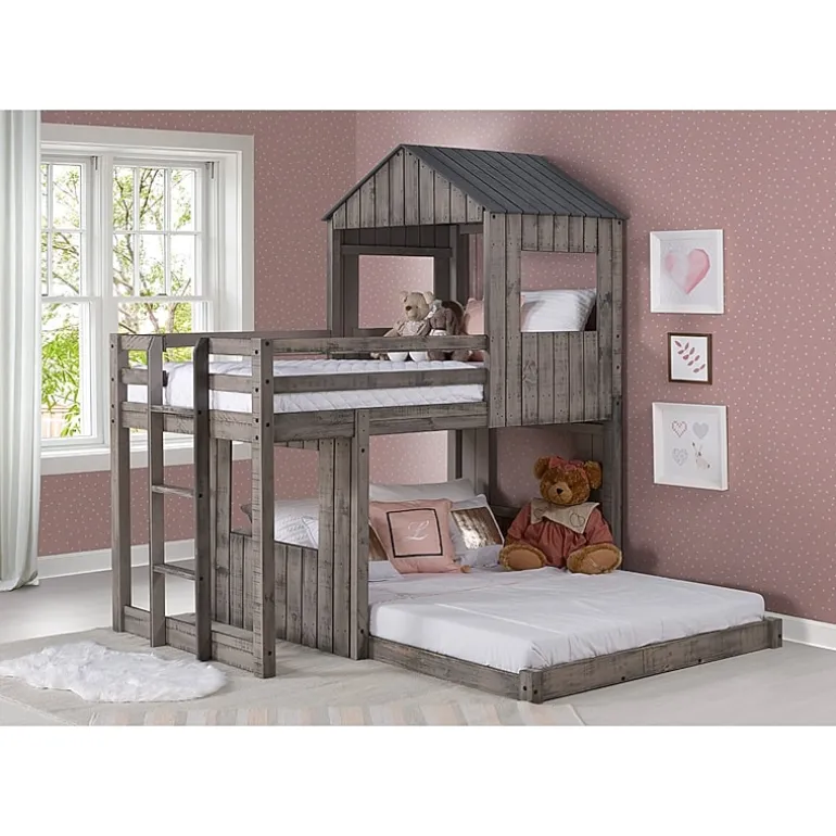 Campsite Twin over Full Loft Bunkbed