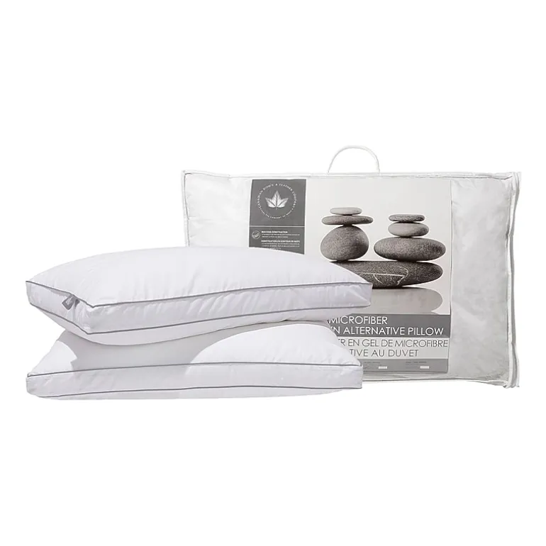 Canadian Down & Feather Company Down Alternative 2 Pack Medium Density Bed Pillow