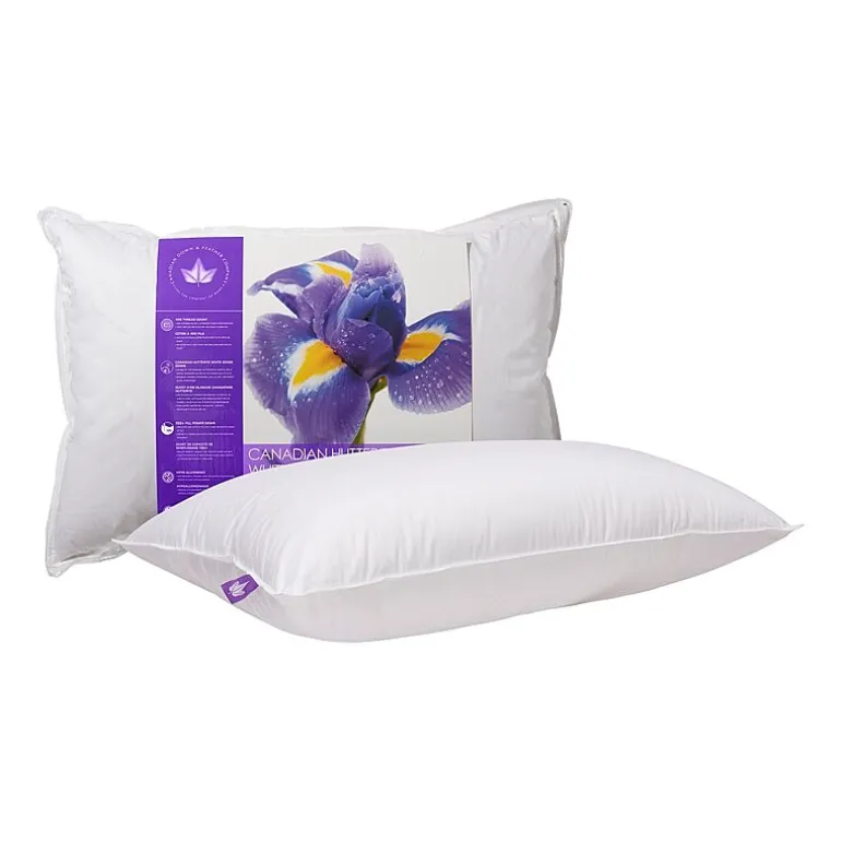 Canadian Down & Feather Company 725 Loft Hutterite White Goose Down Pillow - Firm Support