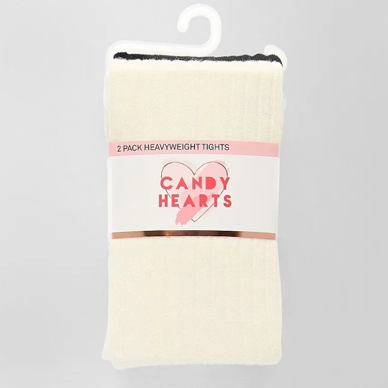 Candy Hearts Little & Big Kid Girls 2-pc. Tights