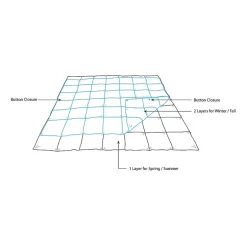 Canton All Season 2 in 1 Down Alternative Comforter