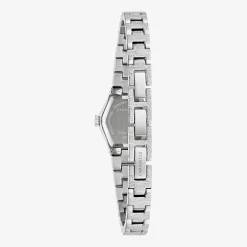 Caravelle Designed By Bulova Womens Silver Tone Stainless Steel Bracelet Watch 43l228