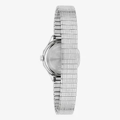 Caravelle Designed By Bulova Womens Silver Tone Stainless Steel Bracelet Watch 43l226