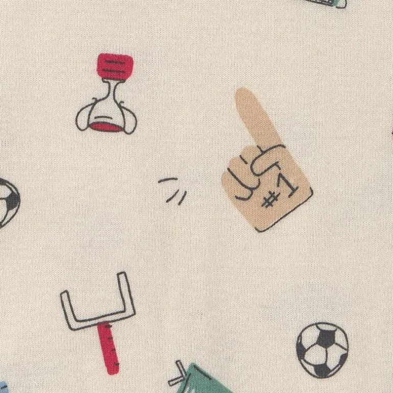 Carter's Baby Boys Crew Neck Short Sleeve Rib 5-pc. Bodysuit