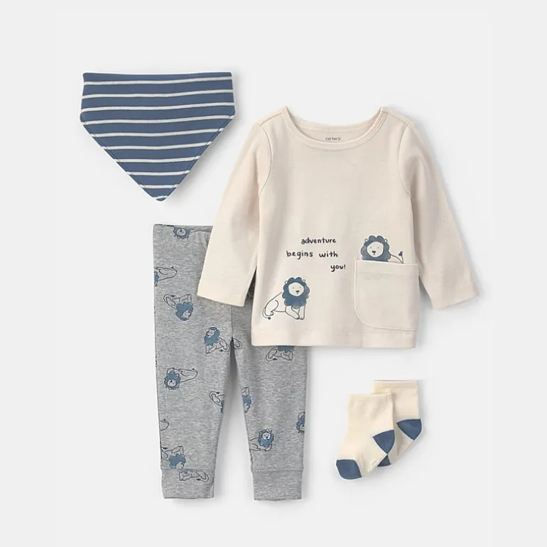 Carter's Baby Boys 4-pc. Pant Set