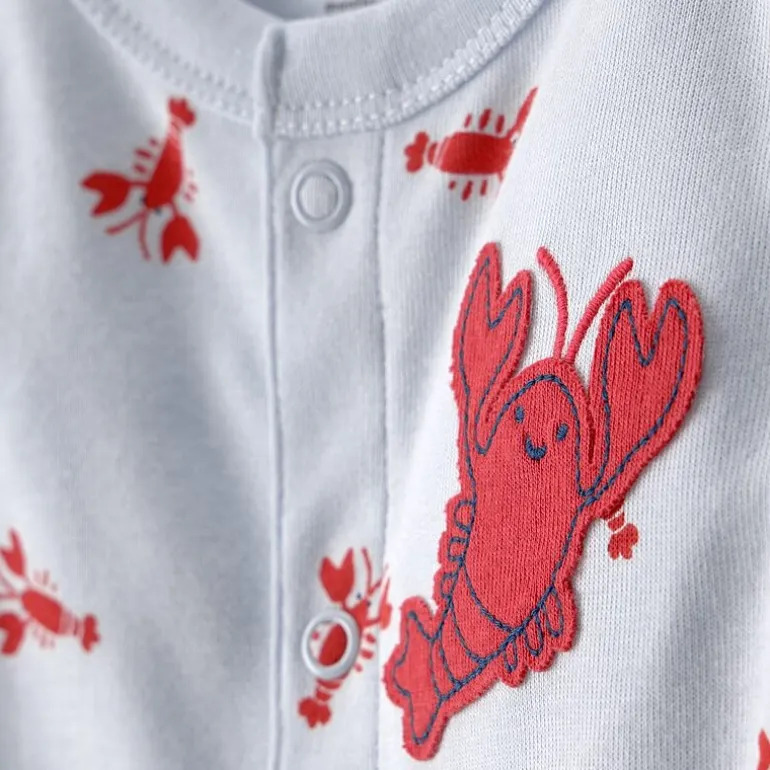 Carter's Baby Boys Short Sleeve Animal Romper
