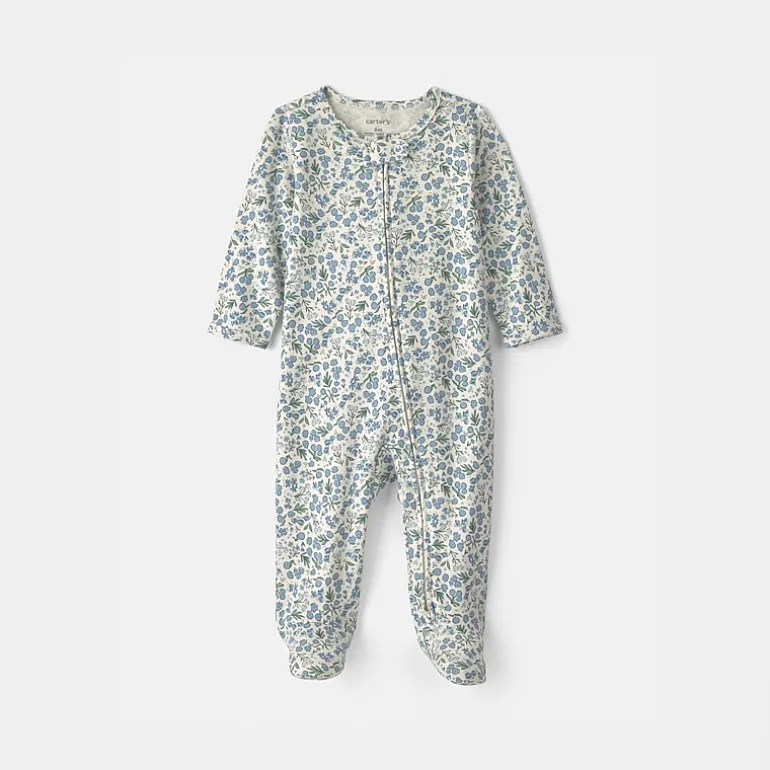 Carter's Baby Girls Floral Sleep and Play