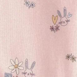 Carter's Baby Girls Footed Round Neck Long Sleeve One Piece Pajama