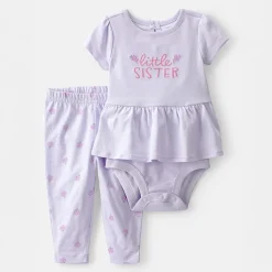 Carter's Baby Girls 2-pc. Pant Set