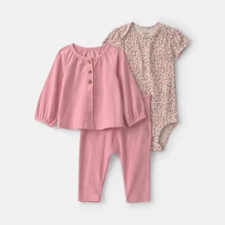 Carter's Baby Girls 3-pc. Pant Set
