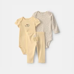 Carter's Baby Girls 3-pc. Pant Set