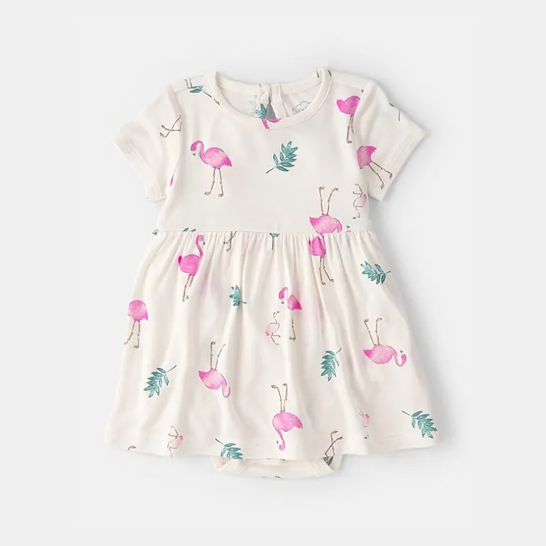 Carter's Baby Girls Short Sleeve Fitted Sundress