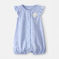 Carter's Baby Girls Short Sleeve Romper