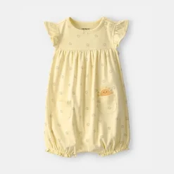 Carter's Baby Girls Short Sleeve Romper