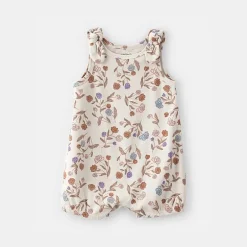 Carter's Baby Girls Sleeveless Floral Romper