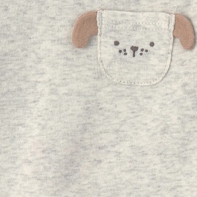 Carter's Baby Unisex Crew Neck Long Sleeve Rib 4-pc. Bodysuit