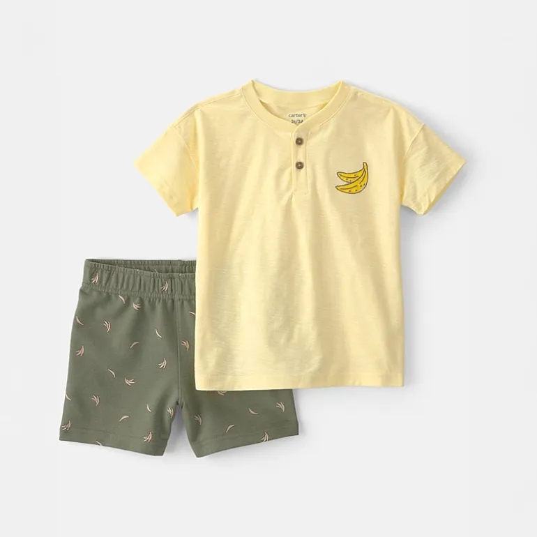 Carter's Bananas Toddler Boys 2-pc. Short Set