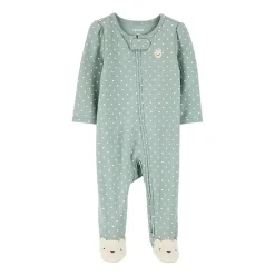 Carter's Bear Baby Girls Dots Sleep and Play