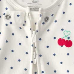 Carter's Cherry Baby Girls Dots Sleep and Play