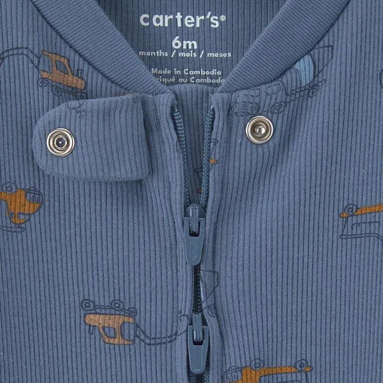 Carter's Construction Baby Boys Sleep and Play