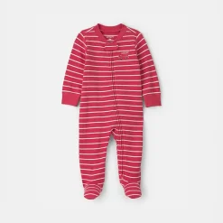 Carter's Firetruck Baby Boys Striped Sleep and Play