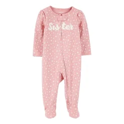 Carter's Little Sister Baby Girls Floral Sleep and Play
