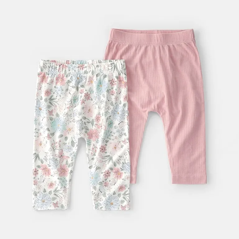 Carter's Purelysoft Baby Girls Regular Fit Pull-On Pant