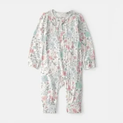 Carter's Purelysoft Baby Girls Floral Sleep and Play