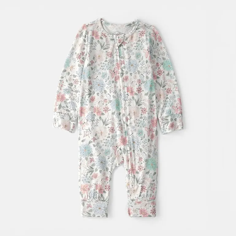 Carter's Purelysoft Baby Girls Floral Sleep and Play