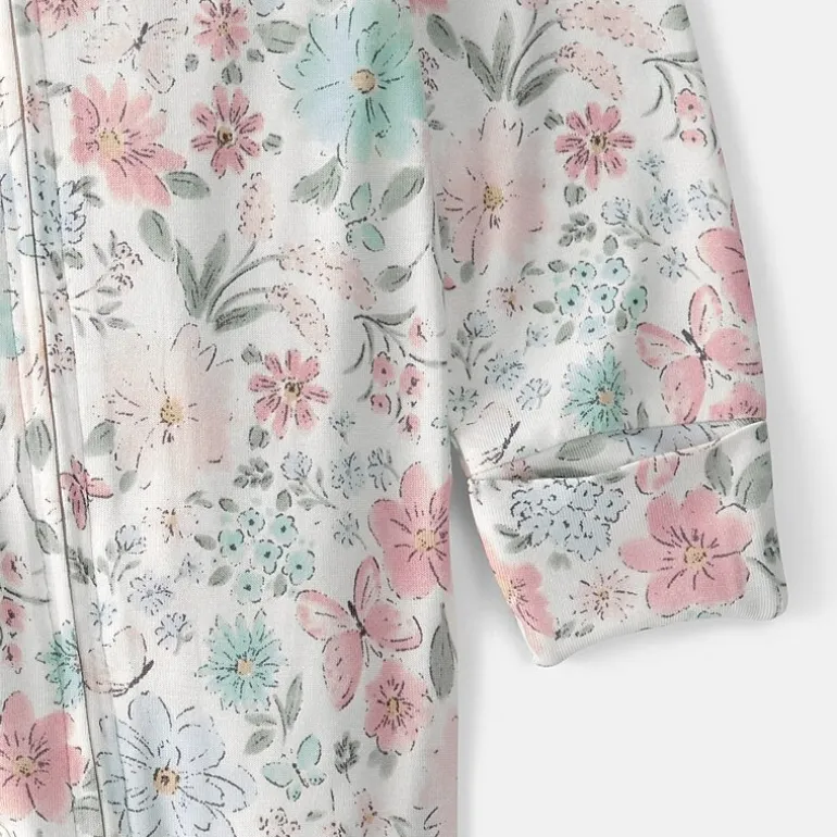 Carter's Purelysoft Baby Girls Floral Sleep and Play