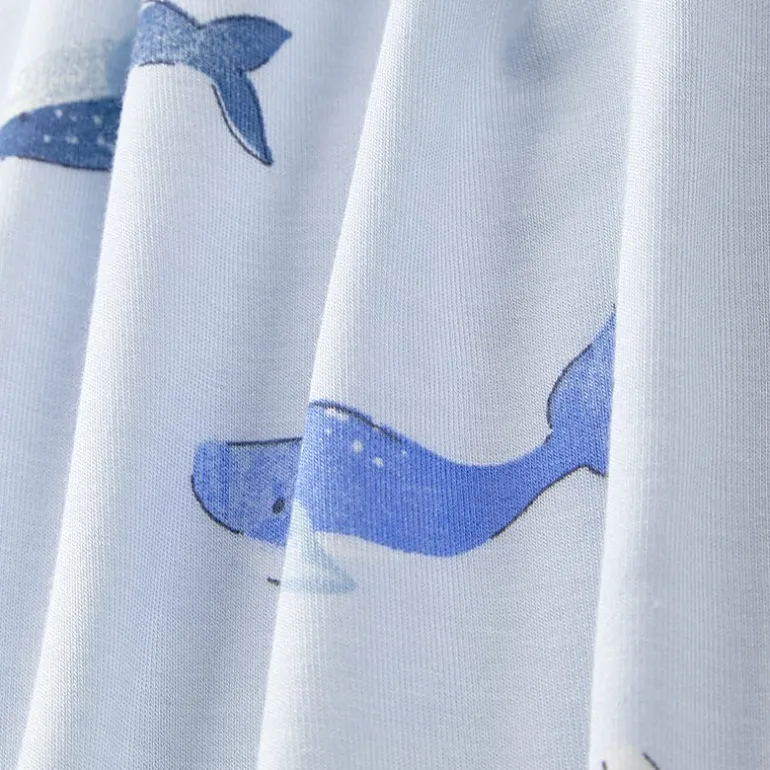 Carter's Purelysoft Whales Baby Boys Sleep and Play